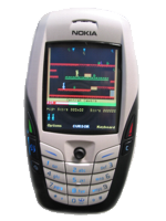 Nokia 6600 emulando un Spectrum 48k