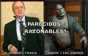Fraga y el Fat Zombie de Doom 3, almas gemelas