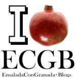 ecgb: ensalada con granada y blogs